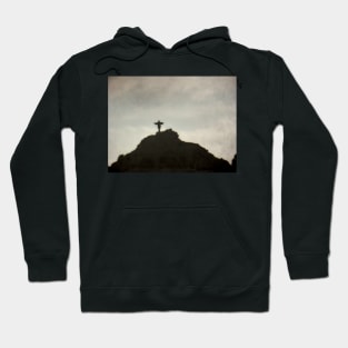 A Statue High on a Hill Hoodie